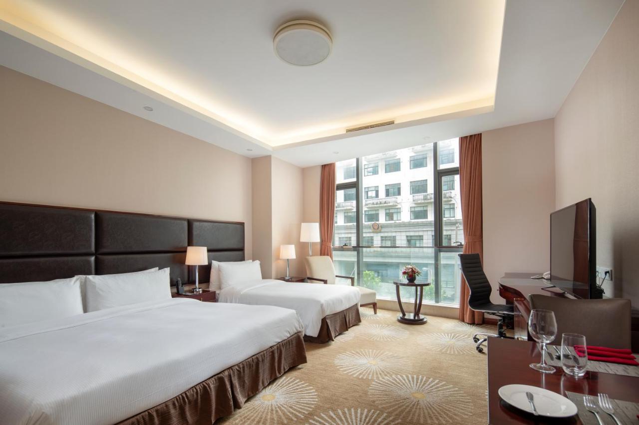 Doubletree By Hilton Shanghai Jing'An Екстериор снимка